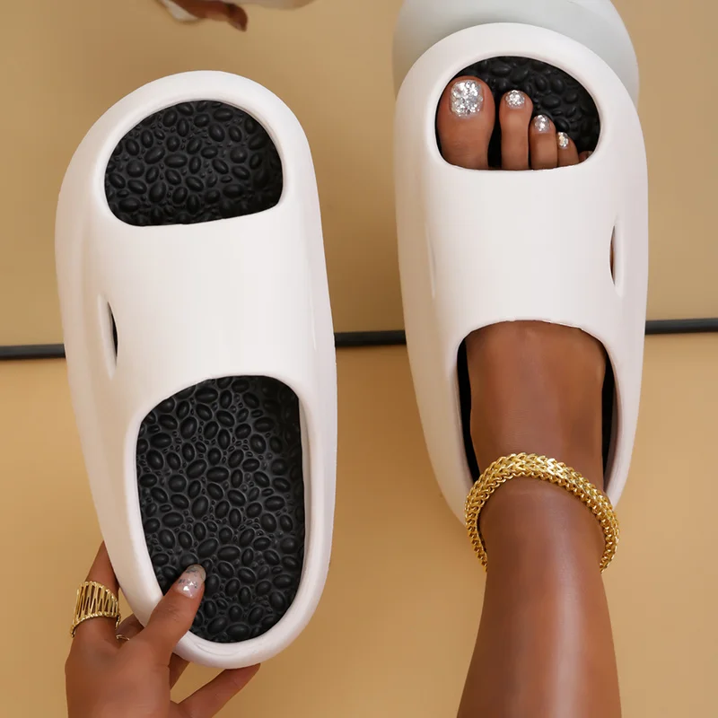 Thick Platform Home Slippers for Women Soft Sole Pillow Slides Sandals Woman 2023 Summer Beach Non Slip Flip Flops Plus Size
Thick Platform Home Slippers for Women Soft Sole Pillow Slides Sandals Woman 2023 Summer Beach Non Slip Flip Flops Plus Size
