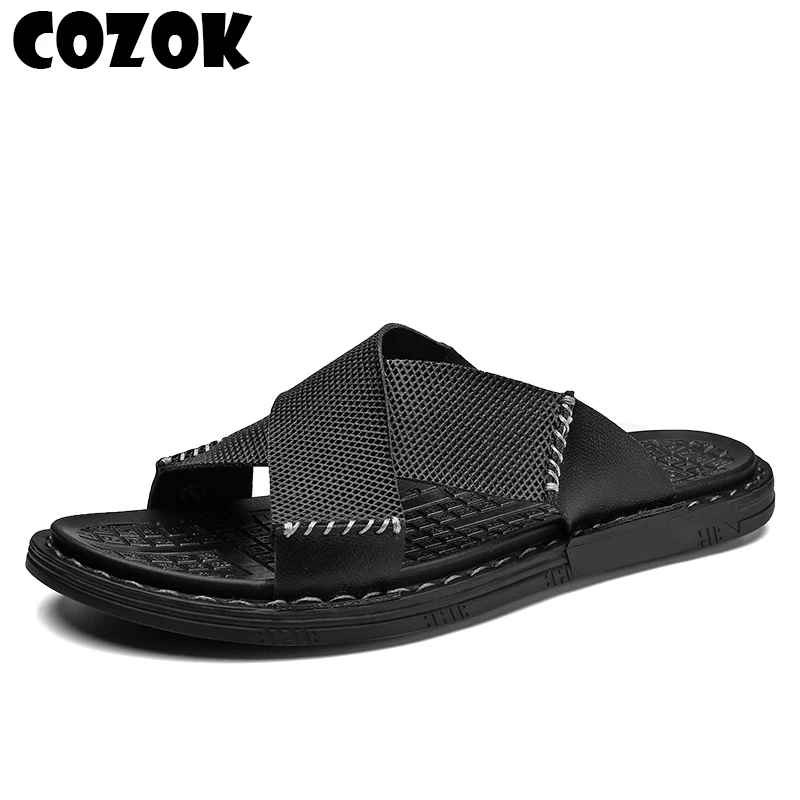 Summer 2022 New Sandals Men PU Slipper Men Home Comfort Mens Sandals Bathroom Slippers Men's Shoes Non-slip Breathable Sandalias
Summer 2022 New Sandals Men PU Slipper Men Home Comfort Mens Sandals Bathroom Slippers Men's Shoes Non-slip Breathable Sandalias