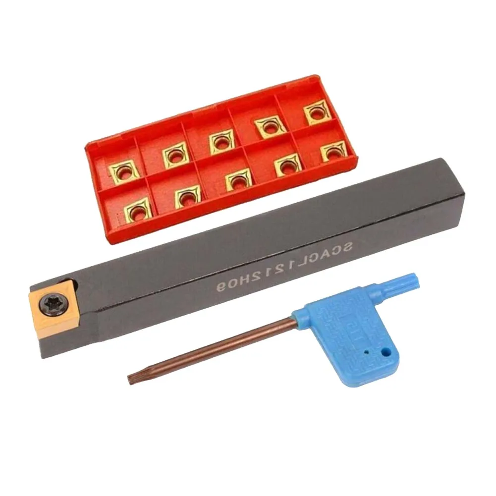 Carbide Insert Turning Tool Holder 12mm Shank D 90° Cutting Accessories Carbon Steel Left Hand M4 X 8 Replacement
Carbide Insert Turning Tool Holder 12mm Shank D 90° Cutting Accessories Carbon Steel Left Hand M4 X 8 Replacement