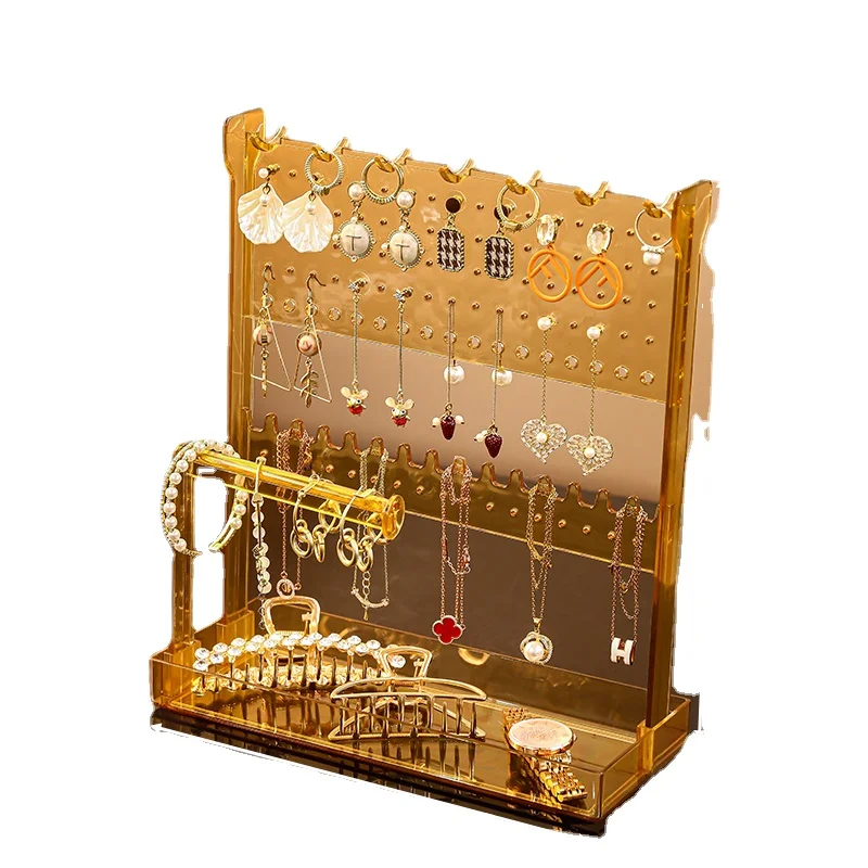 Jewelry Storage Box Hanging Earrings Ornament Rack Ear Stud Necklace Earrings Jewelry Box High-End Exquisite Display Stand
Jewelry Storage Box Hanging Earrings Ornament Rack Ear Stud Necklace Earrings Jewelry Box High-End Exquisite Display Stand