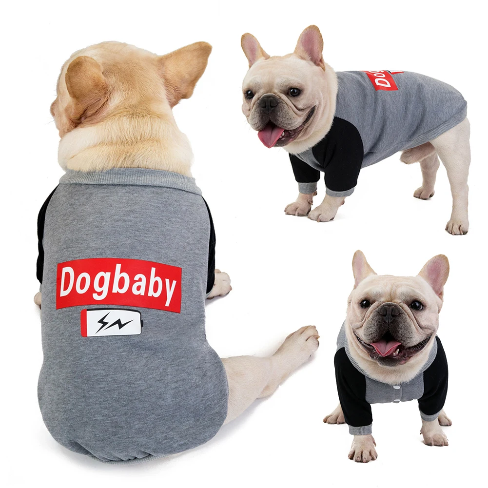 Winter Warm Dog Clothes French Bulldog Sweater Pullover For Small Medium Dogs Pet Clothing Hoodies Chihuahua Pug Teddy Outfit
Winter Warm Dog Clothes French Bulldog Sweater Pullover For Small Medium Dogs Pet Clothing Hoodies Chihuahua Pug Teddy Outfit