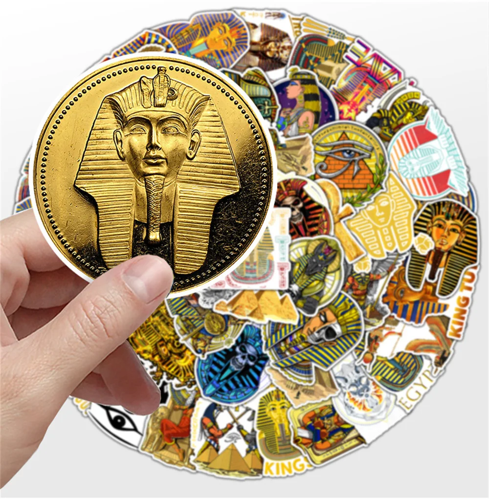 50pcs Retro Mysterious Pyramid Pharaoh Stickers For Scrapbook Stationery Laptop DIY Scrapbooking Supplies Vintage Egypt Sticker
50pcs Retro Mysterious Pyramid Pharaoh Stickers For Scrapbook Stationery Laptop DIY Scrapbooking Supplies Vintage Egypt Sticker