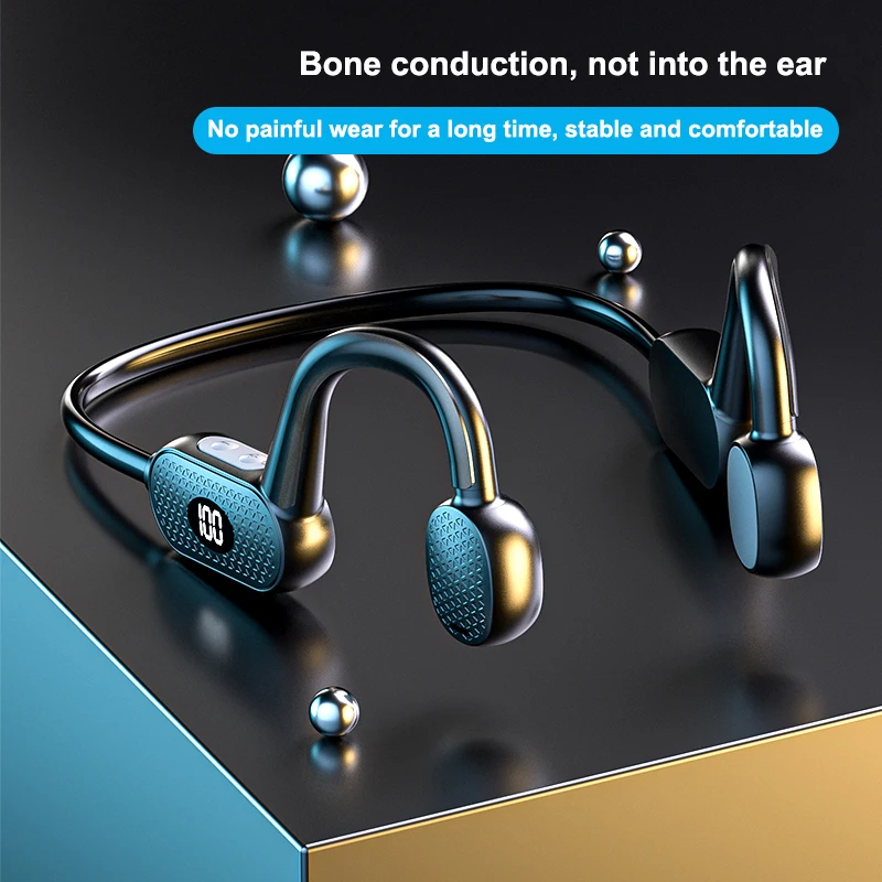 Беспроводные спортивные Bluetooth-наушники, Гарнитура костной проводимости, подвесные наушники с отображением электрического количества, Водо...
Беспроводные спортивные Bluetooth-наушники, Гарнитура костной проводимости, подвесные наушники с отображением электрического количества, Водо...
