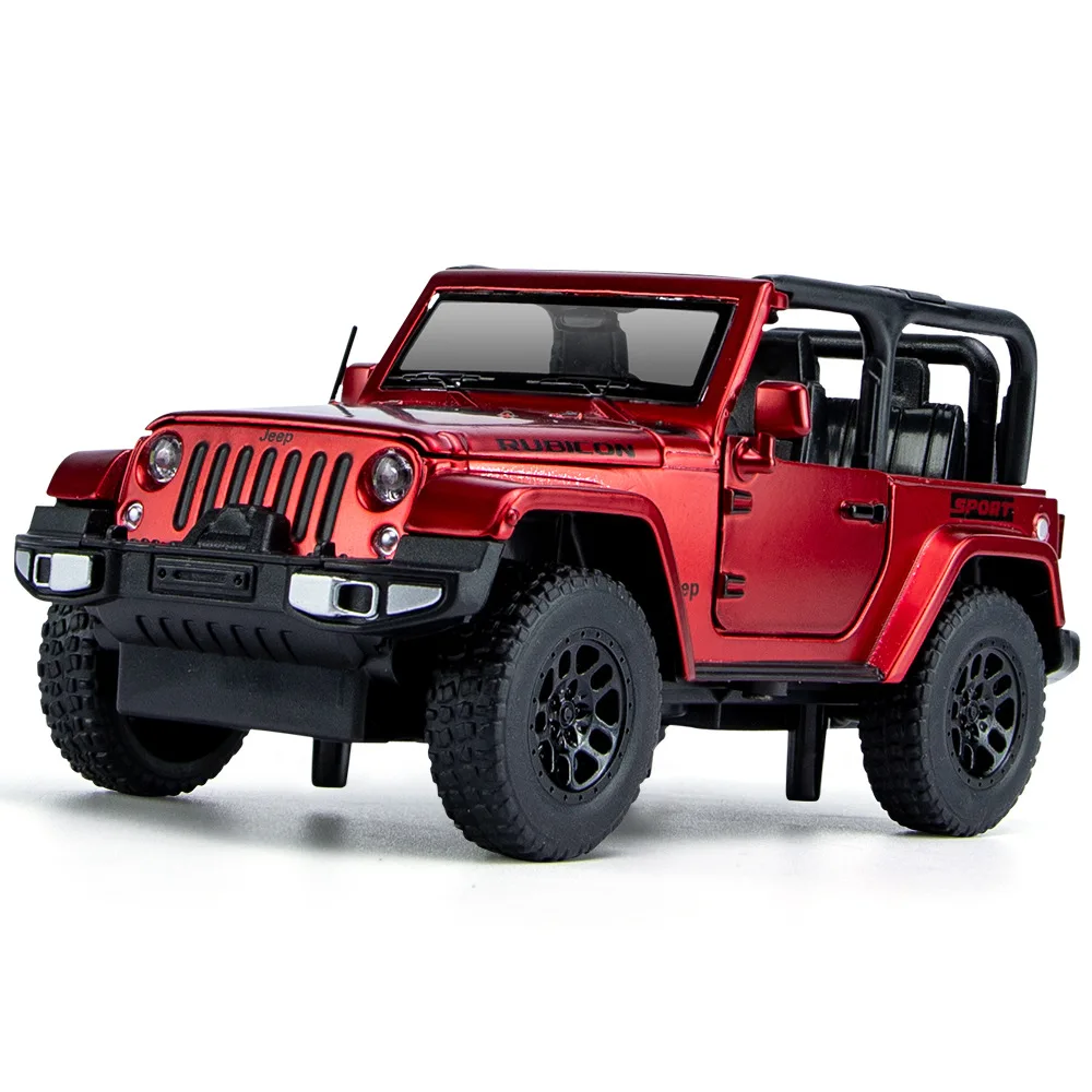 1:32 Jeep Wrangler Rubicon 1941 внедорожник, литая и Игрушечная машина из сплава, модель автомобиля со звуком светильник, игрушки для детей, подарки
1:32 Jeep Wrangler Rubicon 1941 внедорожник, литая и Игрушечная машина из сплава, модель автомобиля со звуком светильник, игрушки для детей, подарки