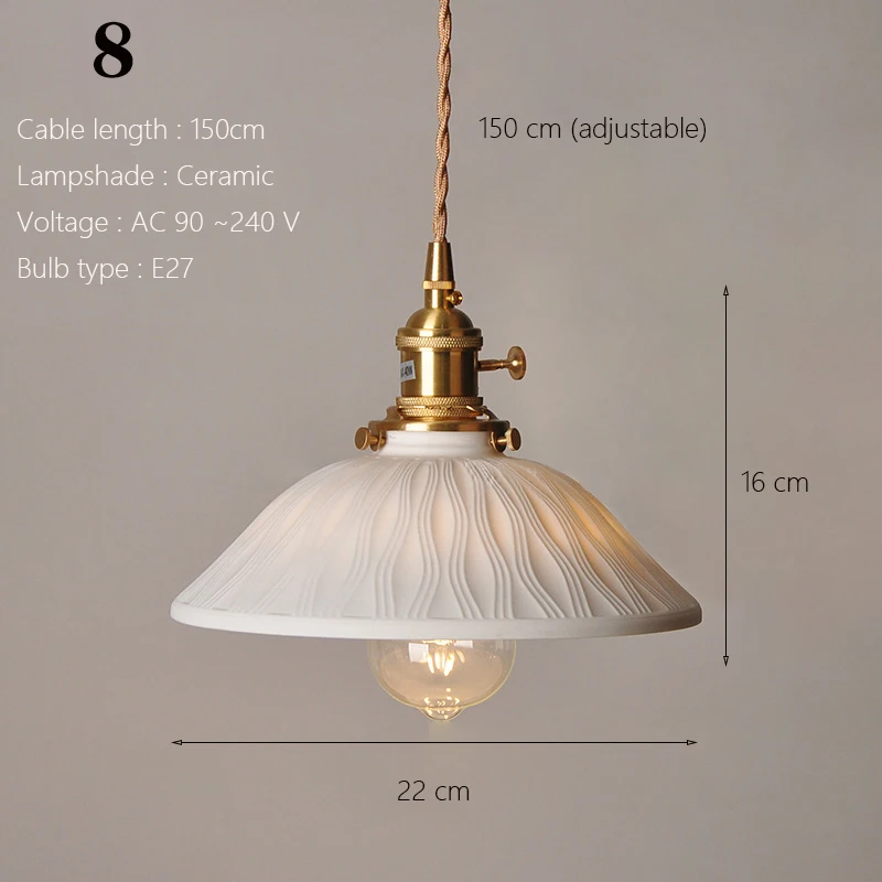 Подвесной светильник WGNUUC керамический кремовый
Подвесной светильник WGNUUC керамический кремовый