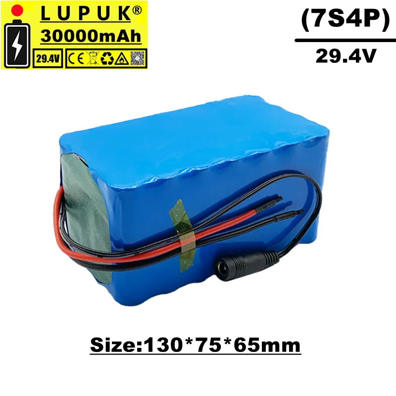 Lupuk-24v комплект литий-ионный батарей, 7s4p 29V 30ah, подходит для велосипедов, мотоциклов, электрических скутеров, Встроенный BMS 15A
Lupuk-24v комплект литий-ионный батарей, 7s4p 29V 30ah, подходит для велосипедов, мотоциклов, электрических скутеров, Встроенный BMS 15A