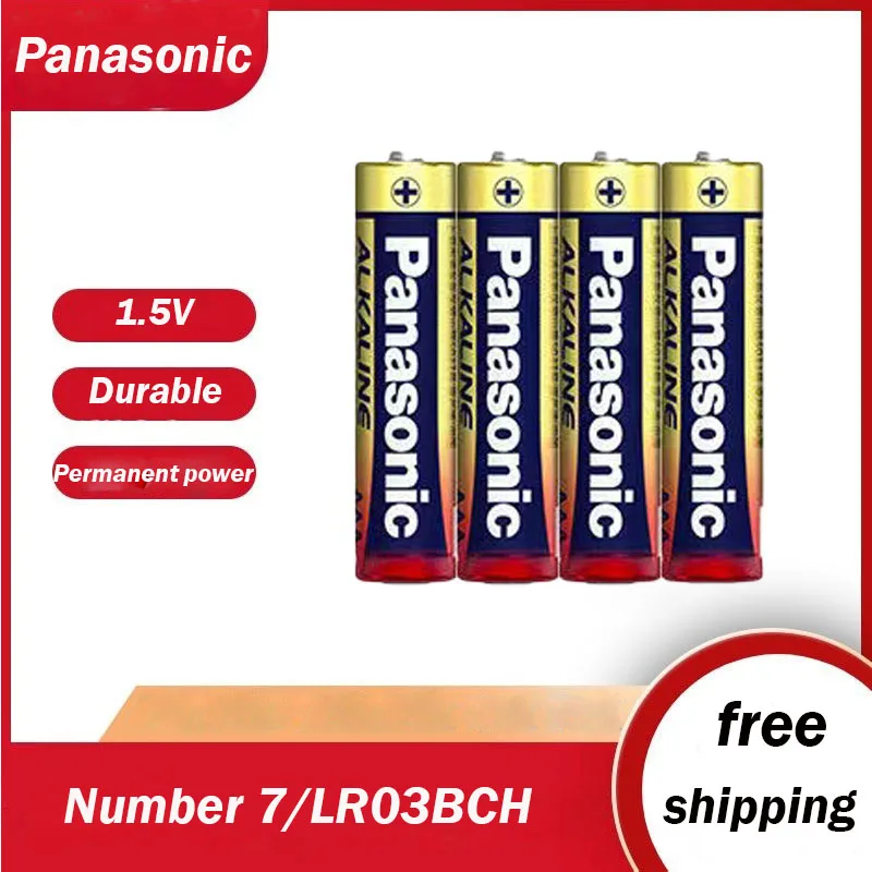 Panasonic 1.5V AA AAA Alkaline battery For Flashlight Camera Clock Toys Wireless Keyboard Remote Control
Panasonic 1.5V AA AAA Alkaline battery For Flashlight Camera Clock Toys Wireless Keyboard Remote Control