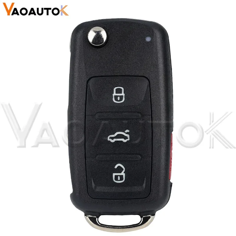 Умный складной чехол-брелок для автомобильного ключа VW Golf Mk6, Tiguan, Passat CC, SEAT, Skoda Octavia 5K0837202AD, 2/3/4 кнопки
Умный складной чехол-брелок для автомобильного ключа VW Golf Mk6, Tiguan, Passat CC, SEAT, Skoda Octavia 5K0837202AD, 2/3/4 кнопки