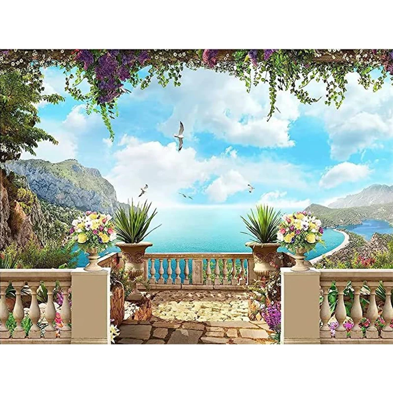 Landscape Mountain Sea 5D Diamond Painting Balcony Kits Full Square Diamond Mosaic Sale Picture of Rhinestone Home Decoration
Landscape Mountain Sea 5D Diamond Painting Balcony Kits Full Square Diamond Mosaic Sale Picture of Rhinestone Home Decoration
