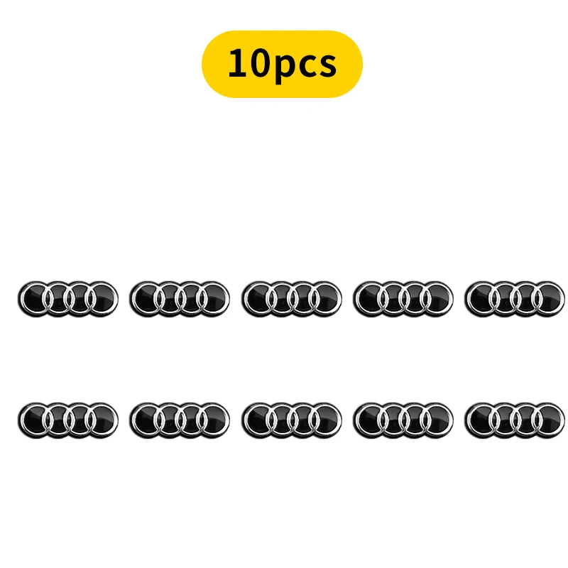 Для Audi 16 мм 5/10 шт. наклейка с эмблемой автомобиля ключ управления логотип A1 A3 8L 8V 8P A4 B5 B6 B7 B8 B9 A5 A6 C5 C6 C7 A7 A8 TT Q3 Q5 Q7
Для Audi 16 мм 5/10 шт. наклейка с эмблемой автомобиля ключ управления логотип A1 A3 8L 8V 8P A4 B5 B6 B7 B8 B9 A5 A6 C5 C6 C7 A7 A8 TT Q3 Q5 Q7