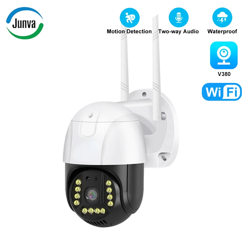 V380 Pro 3MP PTZ IP Camera Security Outdoor Home Surveillance Camera 4X Digital Zoom WiFi Wireless Full Color Night Vision
V380 Pro 3MP PTZ IP Camera Security Outdoor Home Surveillance Camera 4X Digital Zoom WiFi Wireless Full Color Night Vision
