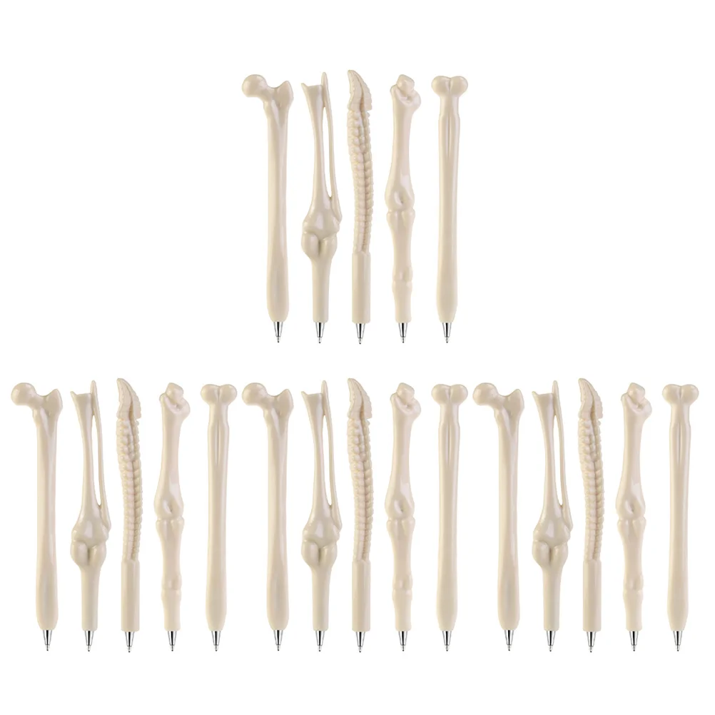 20 Pcs Bone Ballpoint Pen Adult Gifts Creative Pens Shaped Halloween Design Elements Abs Ball-point Nurse
20 Pcs Bone Ballpoint Pen Adult Gifts Creative Pens Shaped Halloween Design Elements Abs Ball-point Nurse