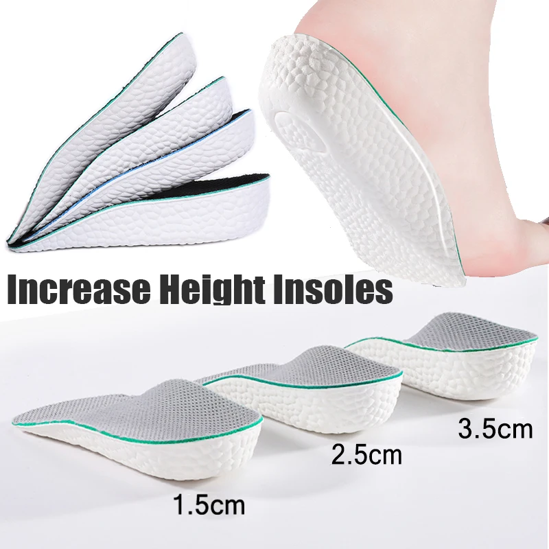 UPAKME Height Increase Half Insole Light Weight Soft Elastic Lift Unisex Heel Lifting Insert 1.5/2.5/3.5CM Arch Support Shoe Pad
UPAKME Height Increase Half Insole Light Weight Soft Elastic Lift Unisex Heel Lifting Insert 1.5/2.5/3.5CM Arch Support Shoe Pad