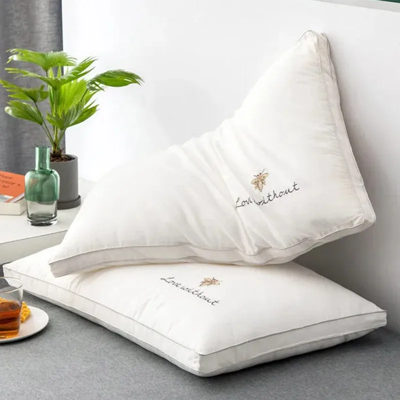 Cotton pillow pillow core to help sleep soybean fiber single and double neck support cotton embroidery pillow core
Cotton pillow pillow core to help sleep soybean fiber single and double neck support cotton embroidery pillow core