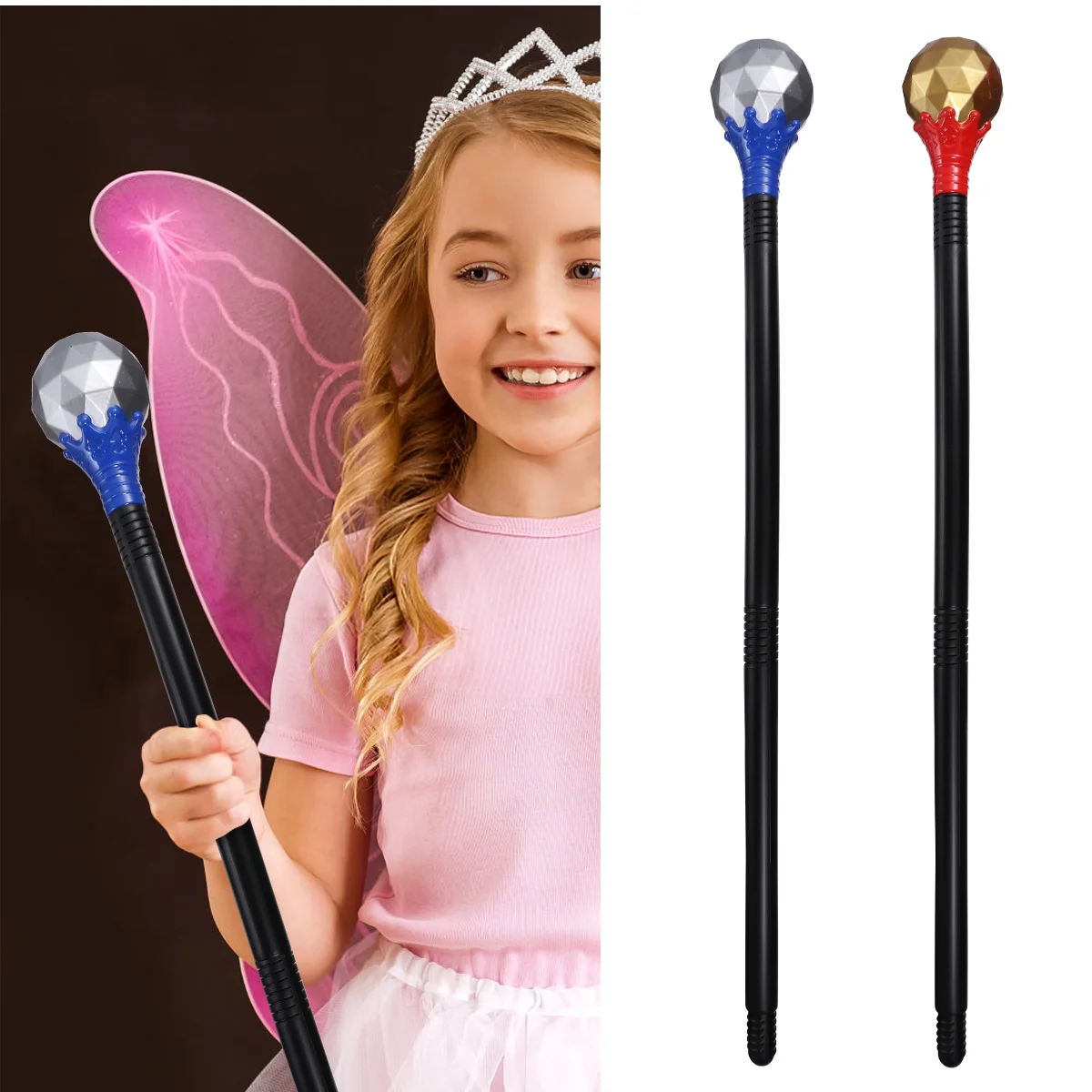 Halloween Egyptian Costume Cosplay Cane Walking Stick Plastic Pharaoh's Scepter
Halloween Egyptian Costume Cosplay Cane Walking Stick Plastic Pharaoh's Scepter