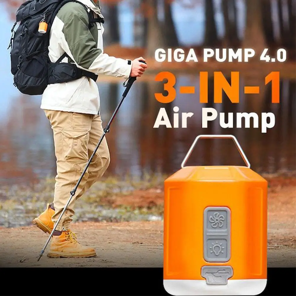Portable Mini Air Pump 3 In 1 Outdoor Camping Lantern Vacuum Pump Electric Inflator Inflating Deflating And Camping Lantern
Portable Mini Air Pump 3 In 1 Outdoor Camping Lantern Vacuum Pump Electric Inflator Inflating Deflating And Camping Lantern