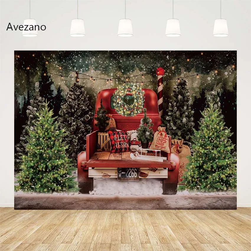 Avezano Christmas Background Pine Trees Snowflake Red Truck Kids Holiday Portrait Decor Photography Backdrop Photo Studio Props
Avezano Christmas Background Pine Trees Snowflake Red Truck Kids Holiday Portrait Decor Photography Backdrop Photo Studio Props