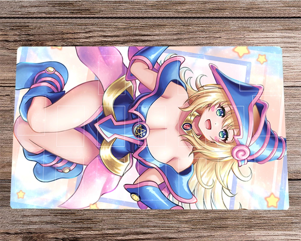 YuGiOh Playmat Dark Magician Girl TCG CCG Mat Trading Card Game Mat Board Game Playmat Anime OCG Pad & Free Bag Mousepad 60x35cm
YuGiOh Playmat Dark Magician Girl TCG CCG Mat Trading Card Game Mat Board Game Playmat Anime OCG Pad & Free Bag Mousepad 60x35cm