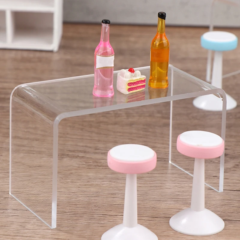 1 Set Miniature Dollhouse Bar Counter with Stools Dining Table Coffee Table Chair Pretend Play Kitchen Furniture Toy Accessories
1 Set Miniature Dollhouse Bar Counter with Stools Dining Table Coffee Table Chair Pretend Play Kitchen Furniture Toy Accessories