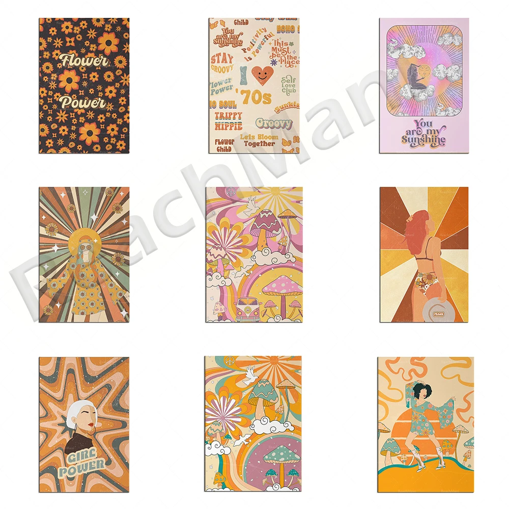 70's floral print, hippie girl, rainbow art, flower power, flower girl, psychedelic art aesthetic colorful decorative poster
70's floral print, hippie girl, rainbow art, flower power, flower girl, psychedelic art aesthetic colorful decorative poster
