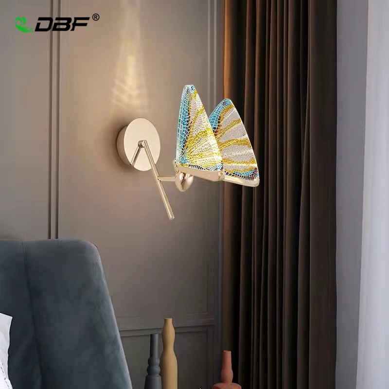 Modern Minimalist Background Decorative Lights Bedroom Bedside Art Butterfly Aisle Corridor Children's room Aisle Porch Lighting
Modern Minimalist Background Decorative Lights Bedroom Bedside Art Butterfly Aisle Corridor Children's room Aisle Porch Lighting
