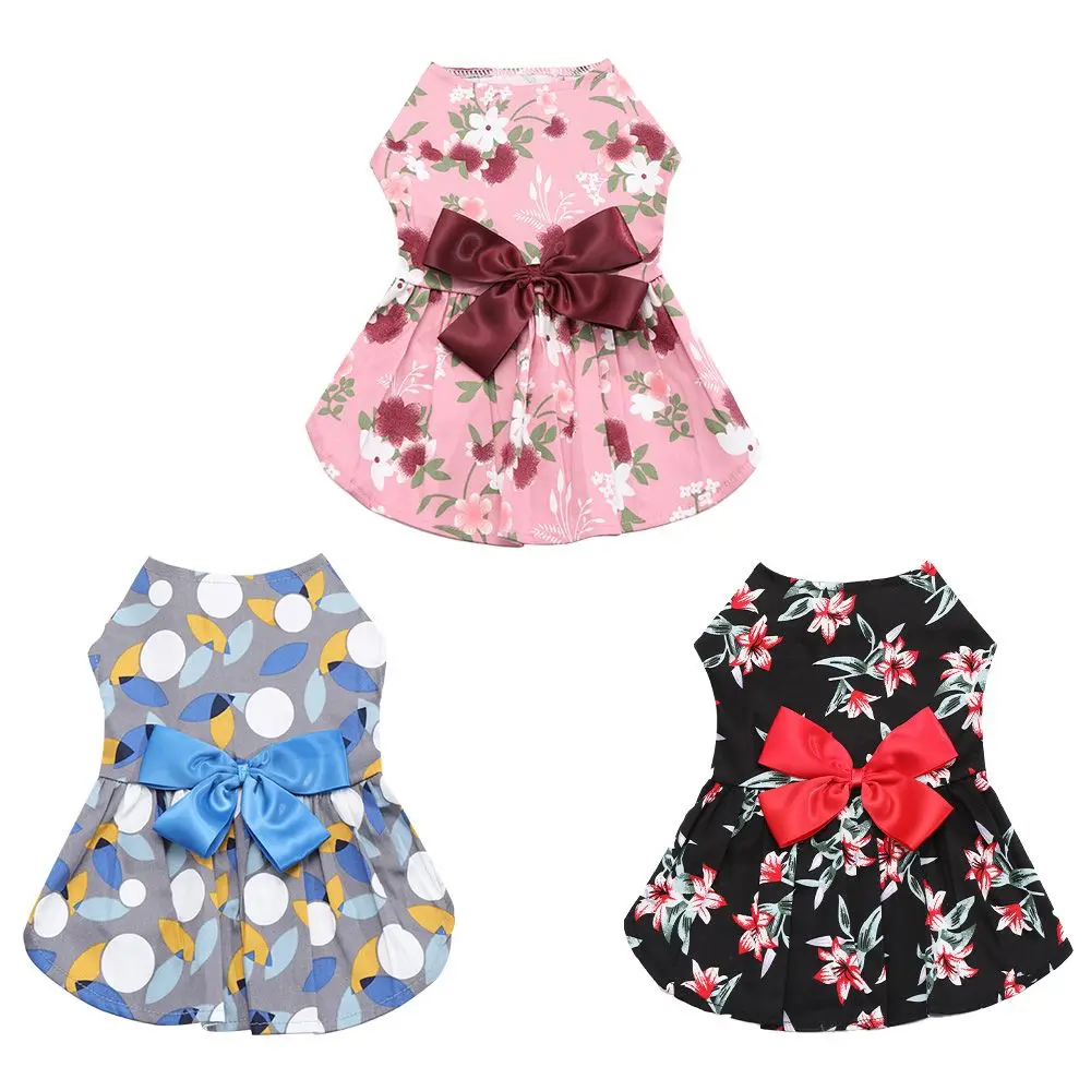 Fashion Summer Yorkies Clothes Chihuahua Clothes Hawaii Beach Dress Floral Skirt Bowknot Small Dogs
Fashion Summer Yorkies Clothes Chihuahua Clothes Hawaii Beach Dress Floral Skirt Bowknot Small Dogs