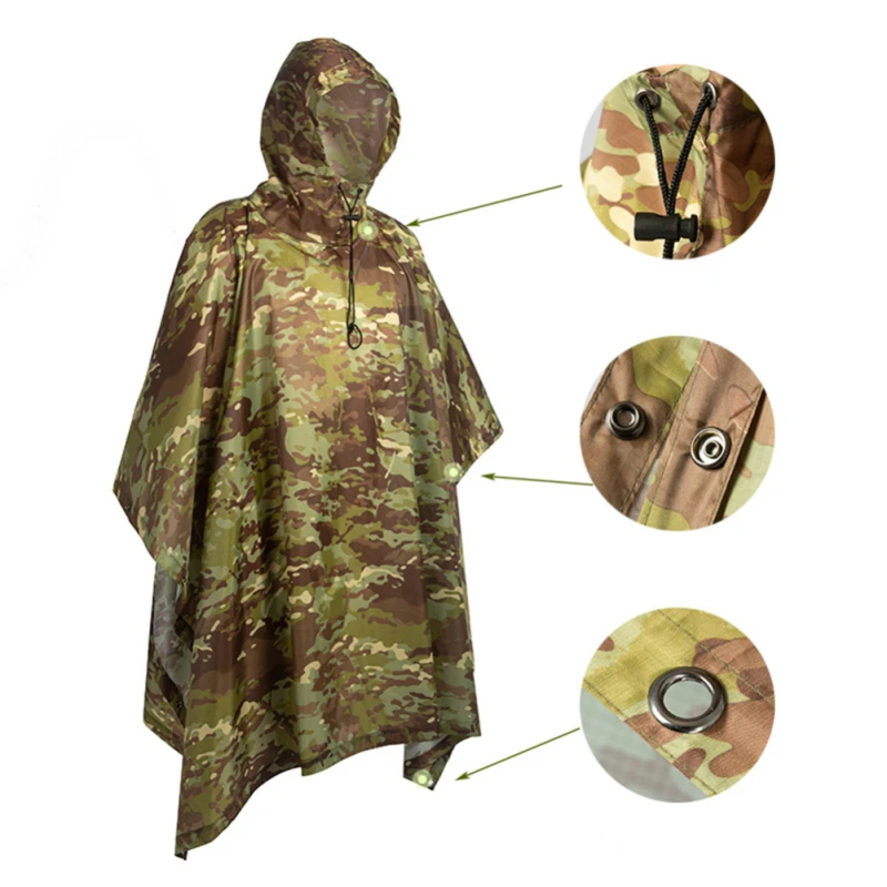 Camping Mat Scratch Resistant Light Canopy Camouflage Raincoat Military Multifunctional Picnic Mat Environment-friendly Raincoat
Camping Mat Scratch Resistant Light Canopy Camouflage Raincoat Military Multifunctional Picnic Mat Environment-friendly Raincoat