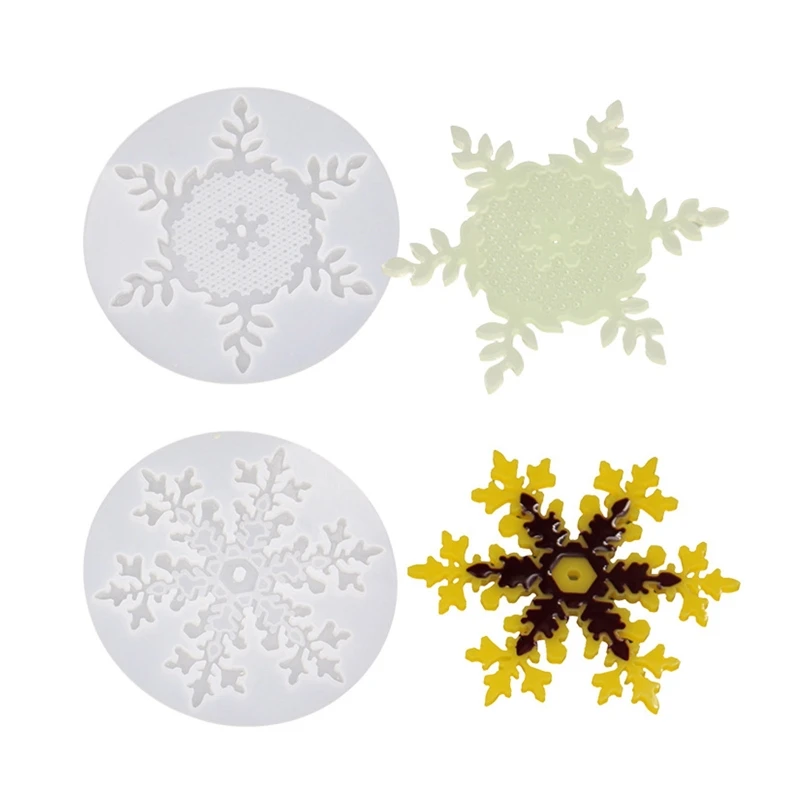 3D Snowflake Silicone Mold Suitable for DIY Lover Customized DIY Casting Mold 
3D Snowflake Silicone Mold Suitable for DIY Lover Customized DIY Casting Mold