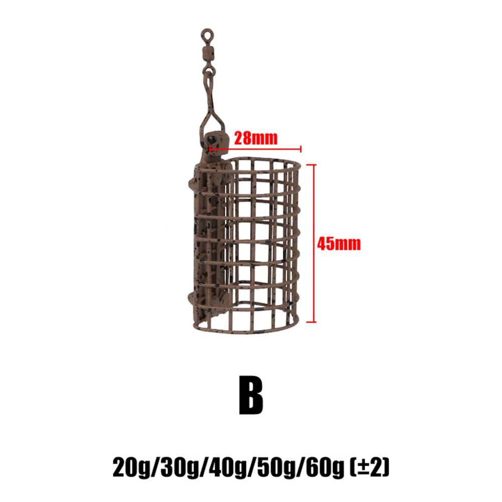 Coarse/Carp Fishing Metal Cage Swim Nesting Device Feeder Lure Cage Swivel Feeders Basket Round Square Fish Tackle Accessories
Coarse/Carp Fishing Metal Cage Swim Nesting Device Feeder Lure Cage Swivel Feeders Basket Round Square Fish Tackle Accessories