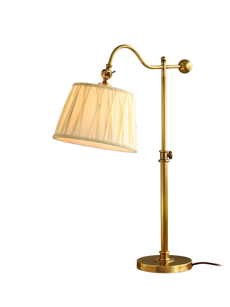 Wyj American Simple Antique Copper All Copper Bedroom Bedside Lamp Adjustable Rotating Table Lamp
Wyj American Simple Antique Copper All Copper Bedroom Bedside Lamp Adjustable Rotating Table Lamp