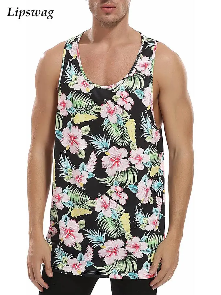 Vintage Floral Printed Sleeveless Tops For Men Casual Loose Tank Top 2022 Summer New Fashion Streetwear Mens O-Neck Vest Shirt
Vintage Floral Printed Sleeveless Tops For Men Casual Loose Tank Top 2022 Summer New Fashion Streetwear Mens O-Neck Vest Shirt