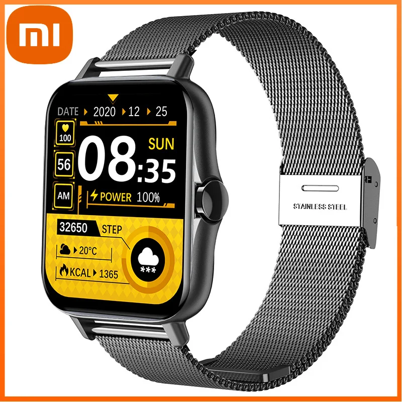Xiaomi For Android IOS Smart Watch Men Women Heart Rate Fitness Tracker Bracelet Watch Bluetooth Call Waterproof Smartwatch Men
Xiaomi For Android IOS Smart Watch Men Women Heart Rate Fitness Tracker Bracelet Watch Bluetooth Call Waterproof Smartwatch Men