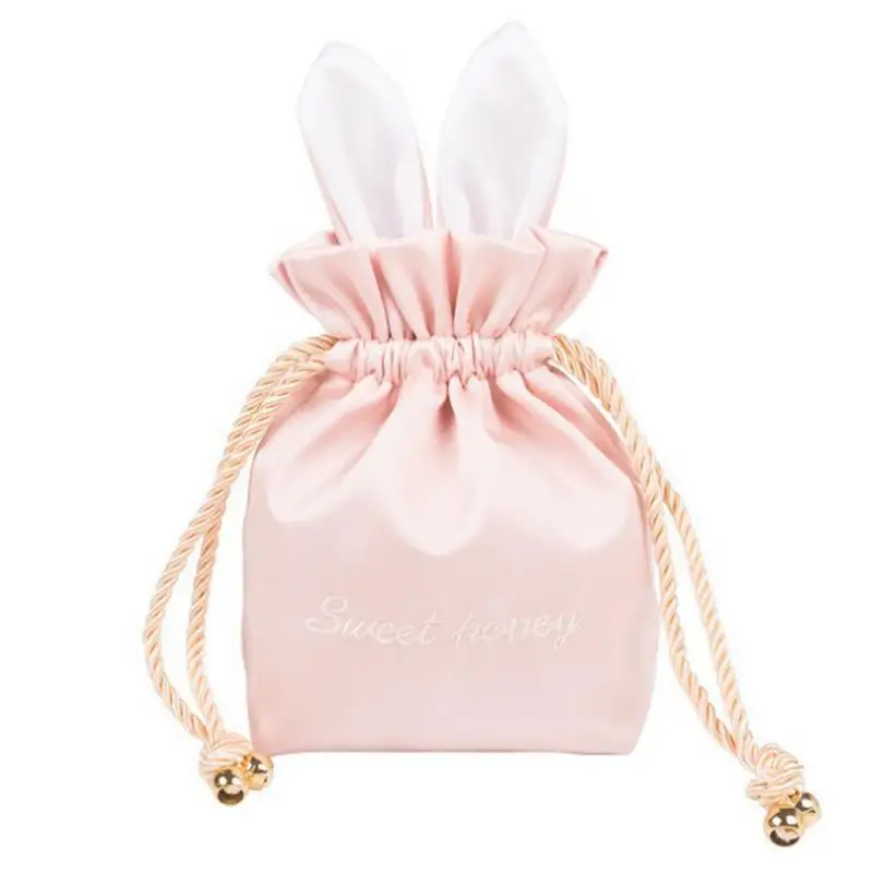 Portable Cosmetic Storage Bag Cute Drawstring Pouch Easter Bunny Ears Drawstring Jewelry Bag
Portable Cosmetic Storage Bag Cute Drawstring Pouch Easter Bunny Ears Drawstring Jewelry Bag