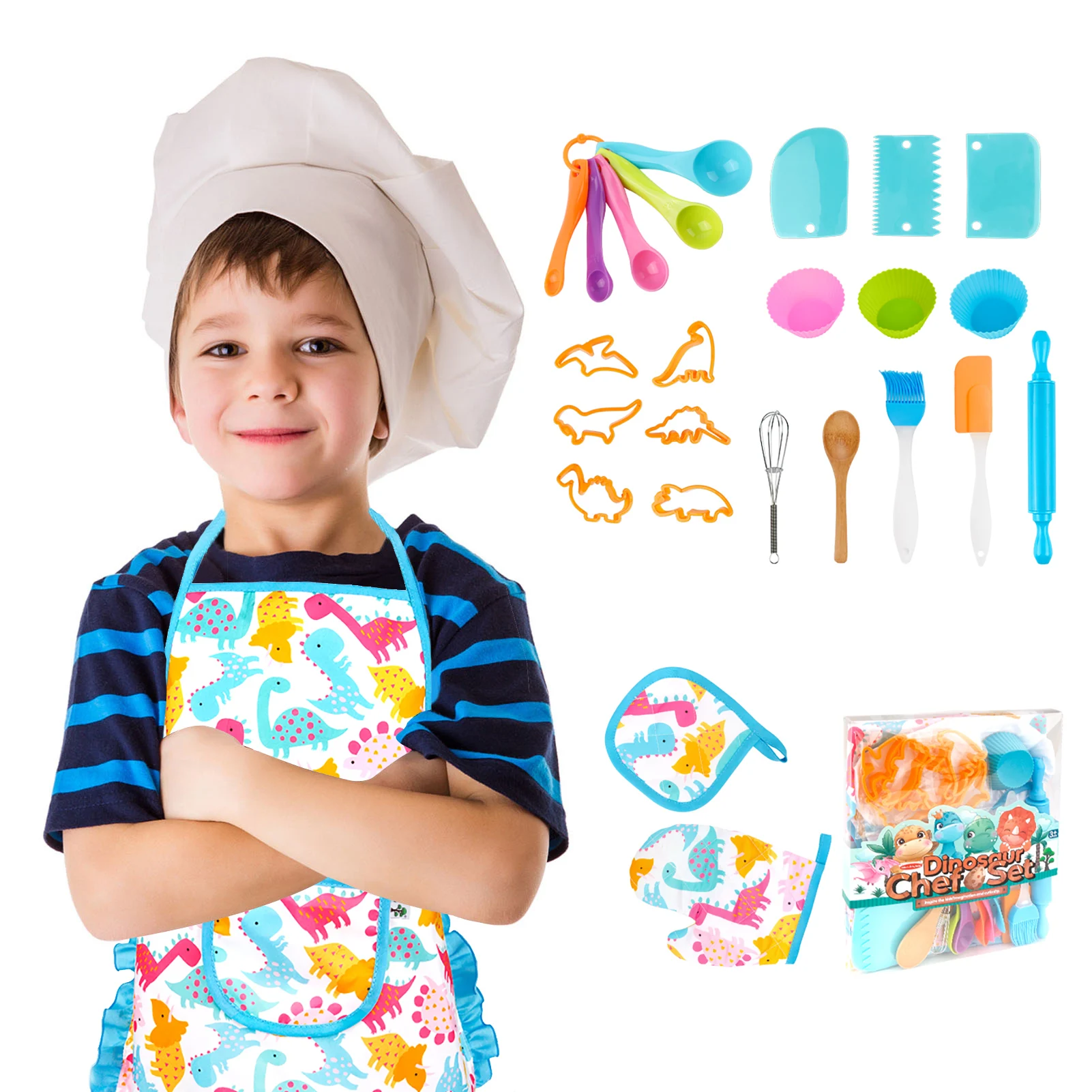 Kids Baking Set Chef Dress Up Kitchen Role Play Toys With Chef Aprons Hat Chef Cooking And Baking Pretend Play Set For Toddler
Kids Baking Set Chef Dress Up Kitchen Role Play Toys With Chef Aprons Hat Chef Cooking And Baking Pretend Play Set For Toddler