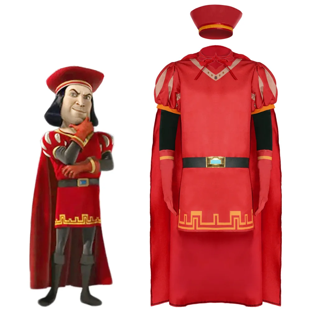 Костюм Шрека из фильма для косплея, полный комплект фареадных костюмов, головной убор с красной накидкой, накидка, головной убор, модная одежда на Хэллоуин
Костюм Шрека из фильма для косплея, полный комплект фареадных костюмов, головной убор с красной накидкой, накидка, головной убор, модная одежда на Хэллоуин