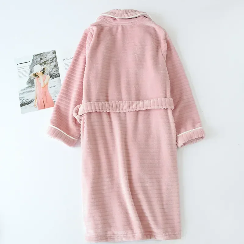 Robes Warm Long Sleeve Robes Thicken 2022 Pajamas For Winter New Sleepwear For Women Couple Flannel Bathrobes Homewear
Robes Warm Long Sleeve Robes Thicken 2022 Pajamas For Winter New Sleepwear For Women Couple Flannel Bathrobes Homewear