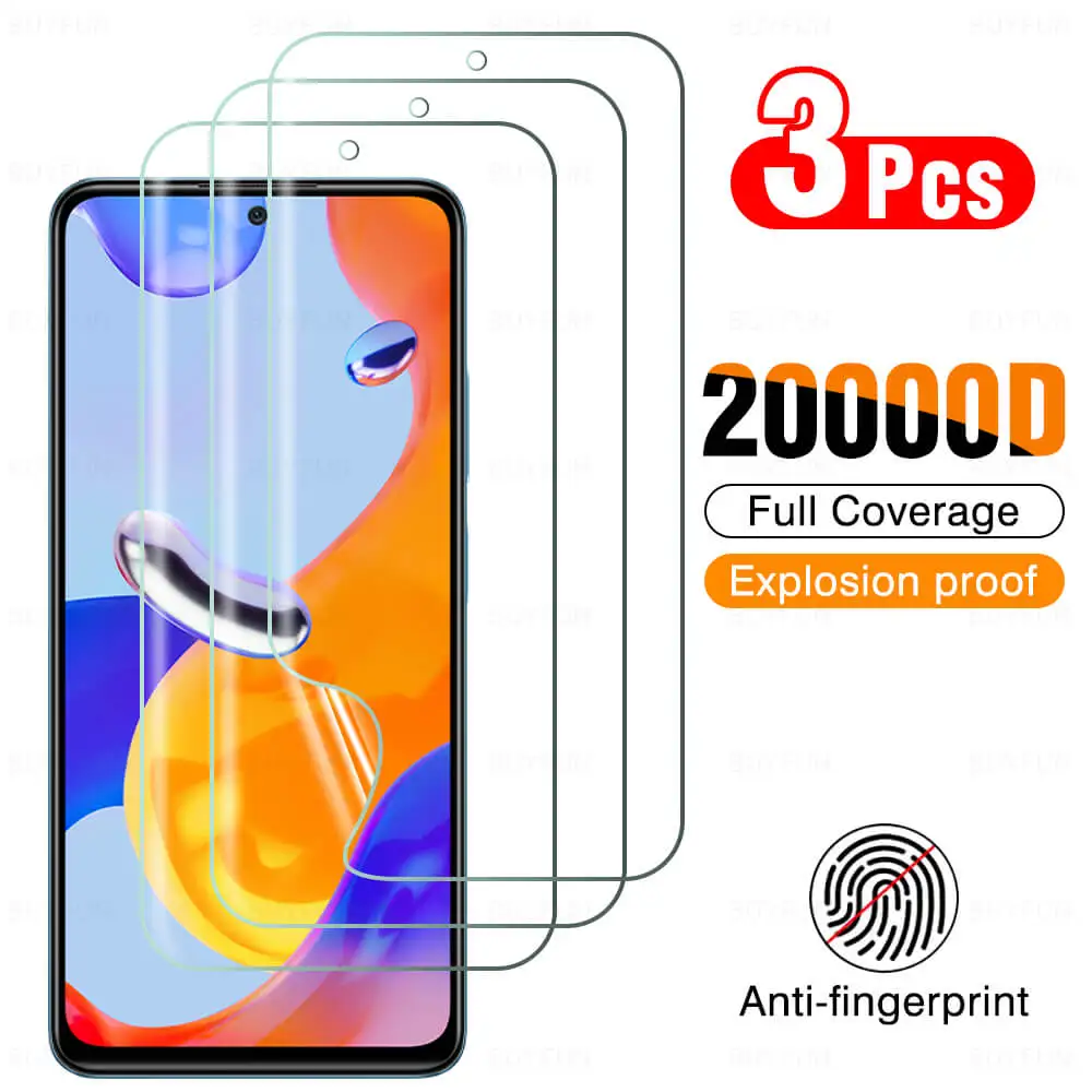 3Pcs Full Glue For Xiaomi Redmi Note 11 Pro Screen Protector Protective Film 3D On Redmi Note11 Note 11 Pro Global Hydrogel Film
3Pcs Full Glue For Xiaomi Redmi Note 11 Pro Screen Protector Protective Film 3D On Redmi Note11 Note 11 Pro Global Hydrogel Film