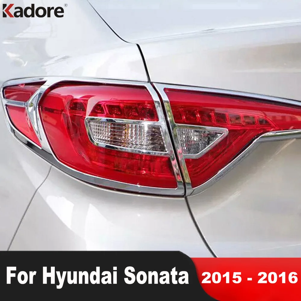 Задние фонари, крышка лампы, накладки для Hyundai Sonata 2015 2016 ABS, хромированные автомобильные задние фонари, молдинговые полосы, наклейки, аксессуары
Задние фонари, крышка лампы, накладки для Hyundai Sonata 2015 2016 ABS, хромированные автомобильные задние фонари, молдинговые полосы, наклейки, аксессуары