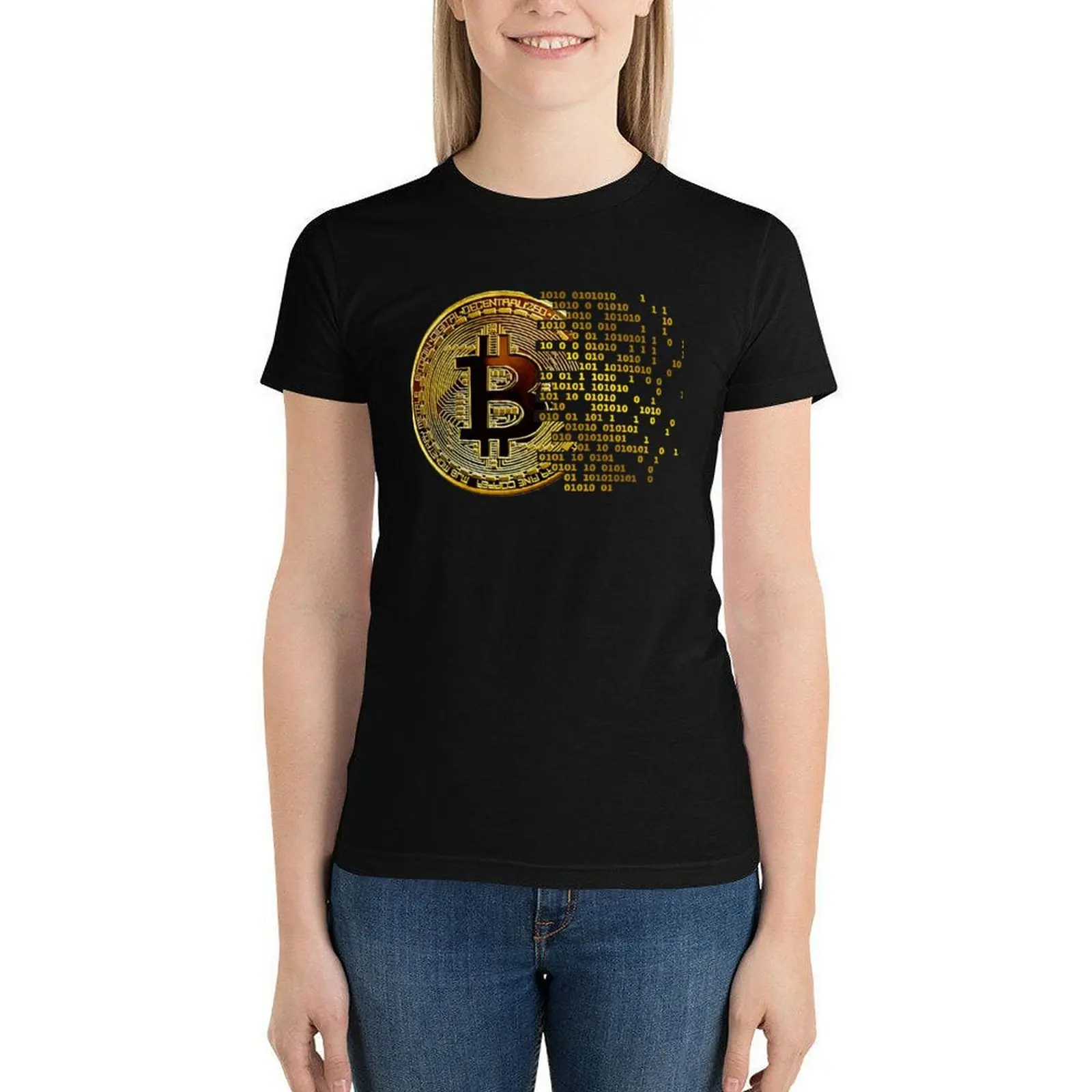 Bitcoin Cryptocurrency T Shirt Virtual Currency 100 Cotton Trendy T-Shirt Short-Sleeve Oversized Ladies Tshirt
Bitcoin Cryptocurrency T Shirt Virtual Currency 100 Cotton Trendy T-Shirt Short-Sleeve Oversized Ladies Tshirt