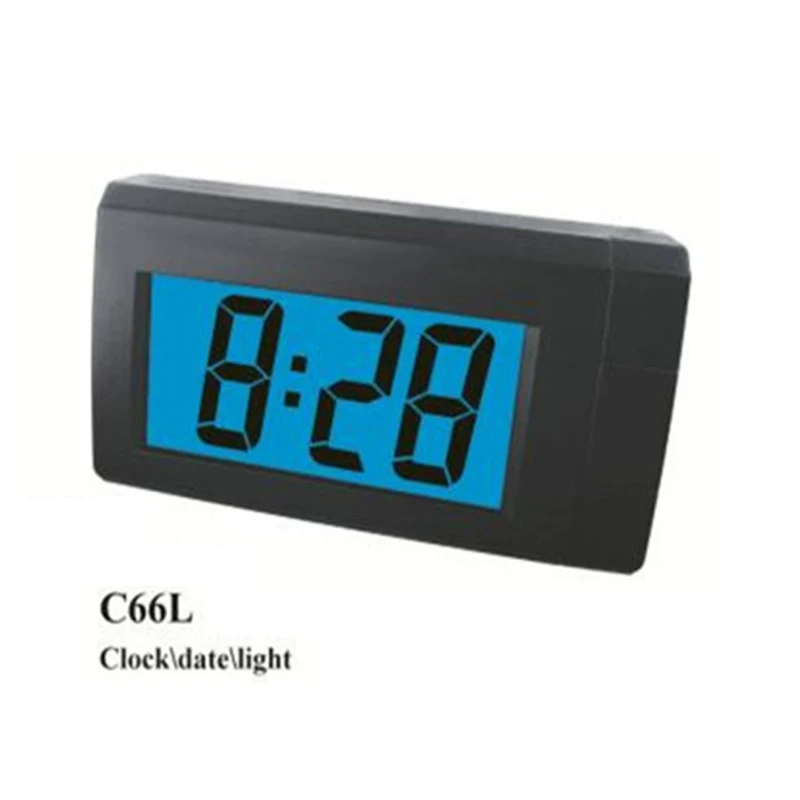 2 in1 LCD Digital Car Clock Electronic LED for TIME Clock Thermometer with Backl
2 in1 LCD Digital Car Clock Electronic LED for TIME Clock Thermometer with Backl