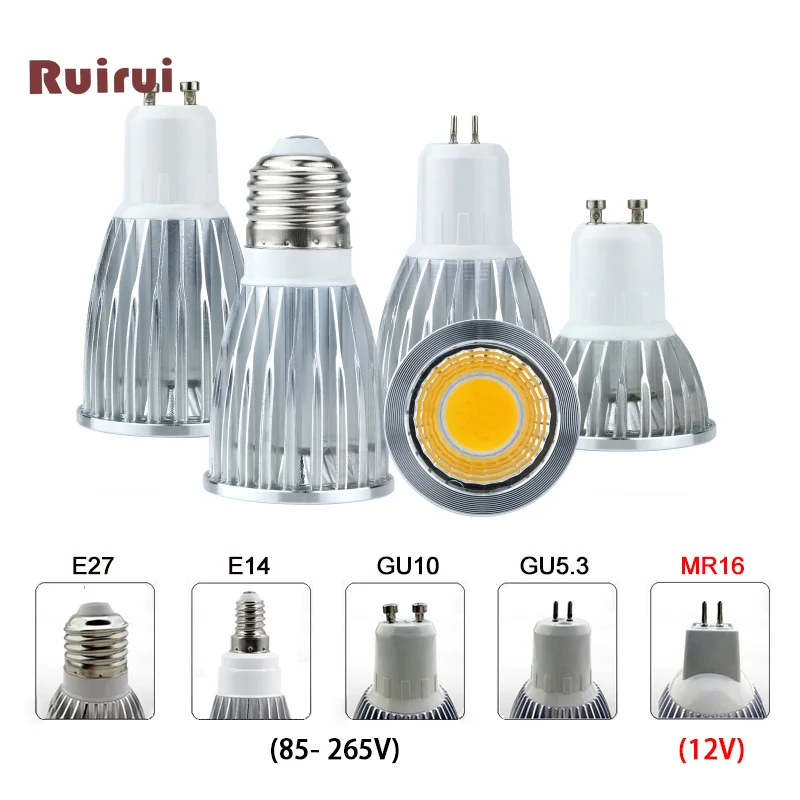 10 шт./лот E27 MR16 GU5.3 GU10 Светодиодная лампа 3 Вт 5 Вт 7 Вт 110 В 220 В светодиодная лампа 85-265 в COB прожектор
10 шт./лот E27 MR16 GU5.3 GU10 Светодиодная лампа 3 Вт 5 Вт 7 Вт 110 В 220 В светодиодная лампа 85-265 в COB прожектор