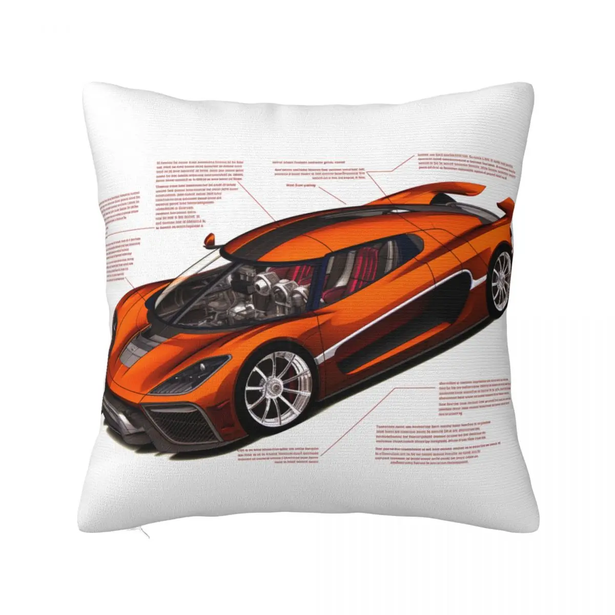 Ultimate Sports Car Pillow Case Sketch Style Drawings Modern Polyester Pillowcase Bedroom Zipper Summer Cover
Ultimate Sports Car Pillow Case Sketch Style Drawings Modern Polyester Pillowcase Bedroom Zipper Summer Cover