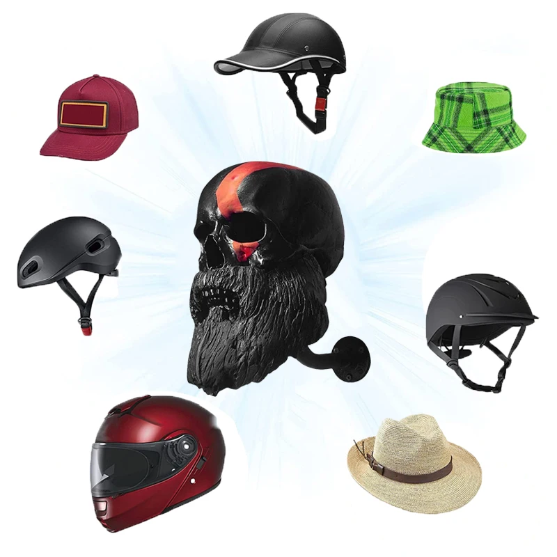 Motorcycle Skull Helmet Holder Creative Resin Craft Skull Helmet Holder Halloween Horror Retro Interior Wall Decoration Gift New
Motorcycle Skull Helmet Holder Creative Resin Craft Skull Helmet Holder Halloween Horror Retro Interior Wall Decoration Gift New