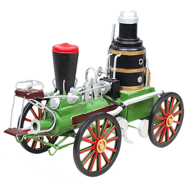 Simulation of Old-Fashioned Steam Train Model Wrought Iron Retro Nostalgic Objects Collection Decoration Ornaments
Simulation of Old-Fashioned Steam Train Model Wrought Iron Retro Nostalgic Objects Collection Decoration Ornaments