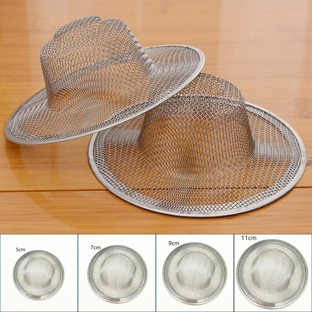 Kitchen Bathroom Sink Strainer Filter Drain Hair Catcher Stainless Steel Stopper Plug Filter Floor Drain Shower Cover 5/7/9/11cm
Kitchen Bathroom Sink Strainer Filter Drain Hair Catcher Stainless Steel Stopper Plug Filter Floor Drain Shower Cover 5/7/9/11cm