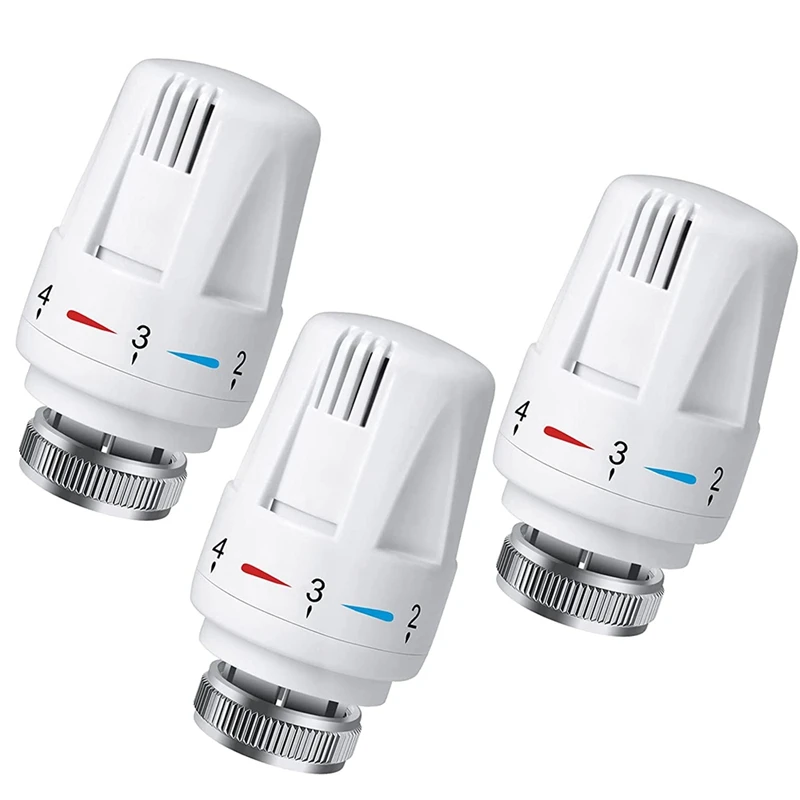 New-3Pcs Thermostatic Radiator Valve M30 X 1.5 Thermostatic Valve Head Standard Radiator Valve Replacement Head
New-3Pcs Thermostatic Radiator Valve M30 X 1.5 Thermostatic Valve Head Standard Radiator Valve Replacement Head