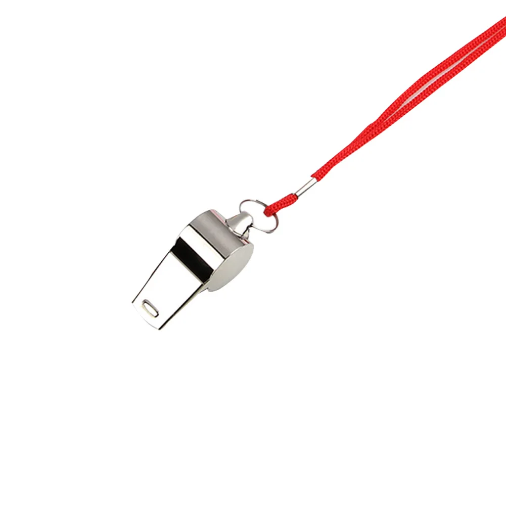 With Lanyard Race Referee Sports Wear Resistant Smooth Competition Game Whistle Portable Stainless Steel Loud Sound Outdoor
With Lanyard Race Referee Sports Wear Resistant Smooth Competition Game Whistle Portable Stainless Steel Loud Sound Outdoor