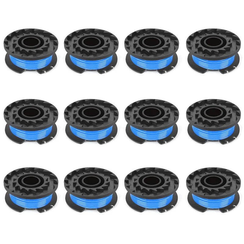 HOT SALE 12 Pack 0.065 Inch Line Auto-Feed String Replacement Trimmer Spool 29092 For Greenworks 20V 24V 40V Trimmer
HOT SALE 12 Pack 0.065 Inch Line Auto-Feed String Replacement Trimmer Spool 29092 For Greenworks 20V 24V 40V Trimmer