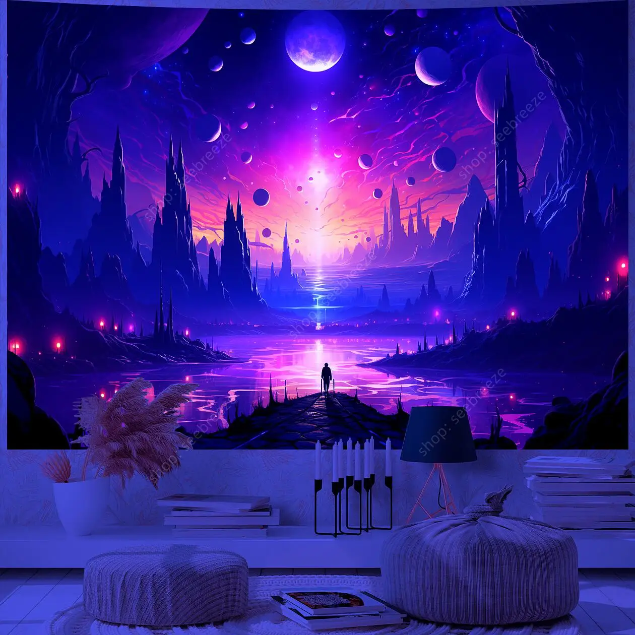 Космический пейзаж гобелен 100% полиэстер
Космический пейзаж гобелен 100% полиэстер