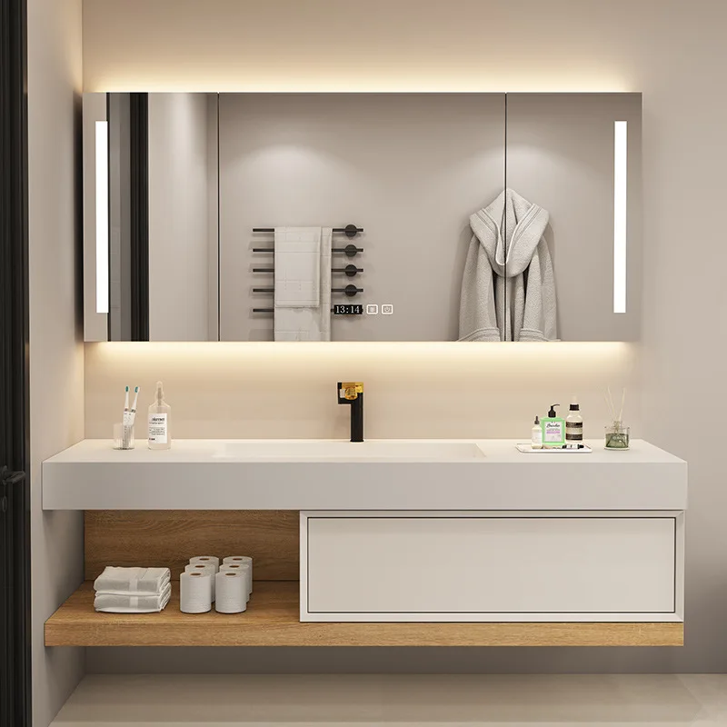 Marble Smart Bathroom Vanity Cabinet With Sink And Mirror Looking Combination One Hand Wash Basin Washbasin Toilet Round Mirror
Marble Smart Bathroom Vanity Cabinet With Sink And Mirror Looking Combination One Hand Wash Basin Washbasin Toilet Round Mirror